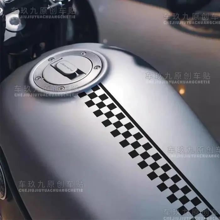 Autocollants de décoration de moto drôles, autocollants de carburant précieux, autocollants de brico