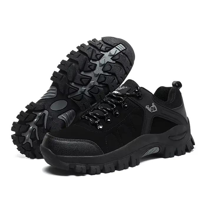 Bottes randonnée classiques hommes femmes antidérapantes - Chaussures escalade caoutchouc été hiver