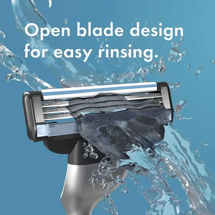 Gillette Mach 3 recharges de tête de rasoir cartouches avec bandes lubrifiées 3 couches lames de ras