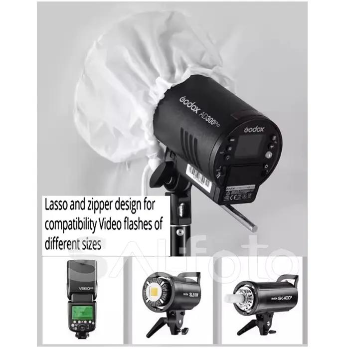 Godox UBL-085S UBL-085T 85 cm 33.5 "noir argent/parapluie réfléchissant translucide avec diffuseur p