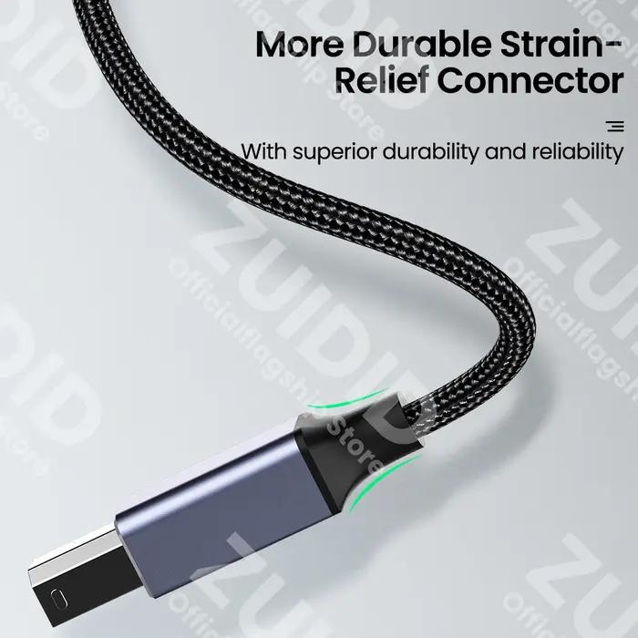 Câble USB type-c vers USB Type B 2.0 pour nouveau MacBook Pro HP Canon Brother Epson Dell Samsung im