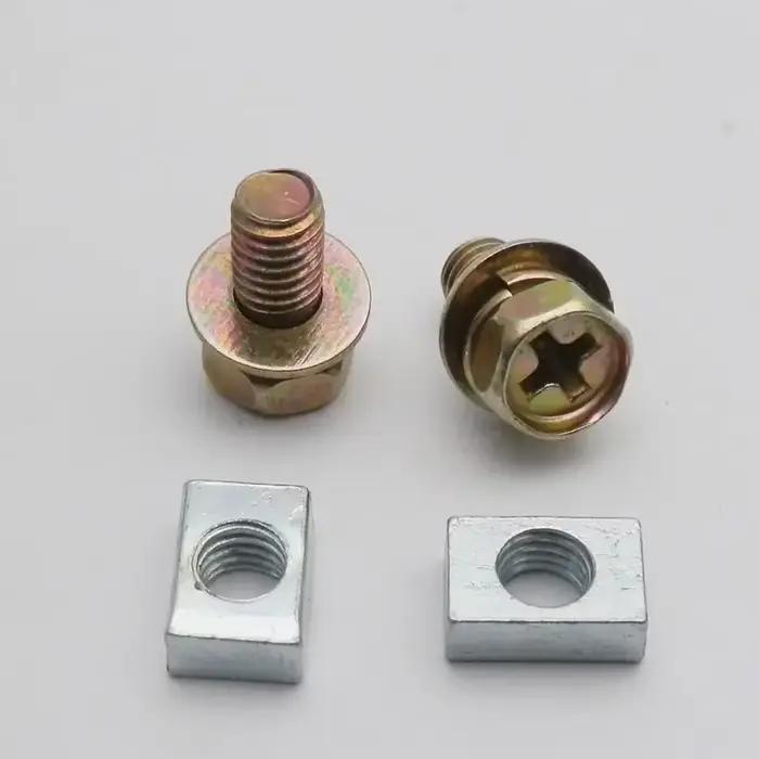 Écrou et vis de 2,2 de borne de batterie de vélo, universel, moto, scooter, RL, D343, M5 x 10mm, M6