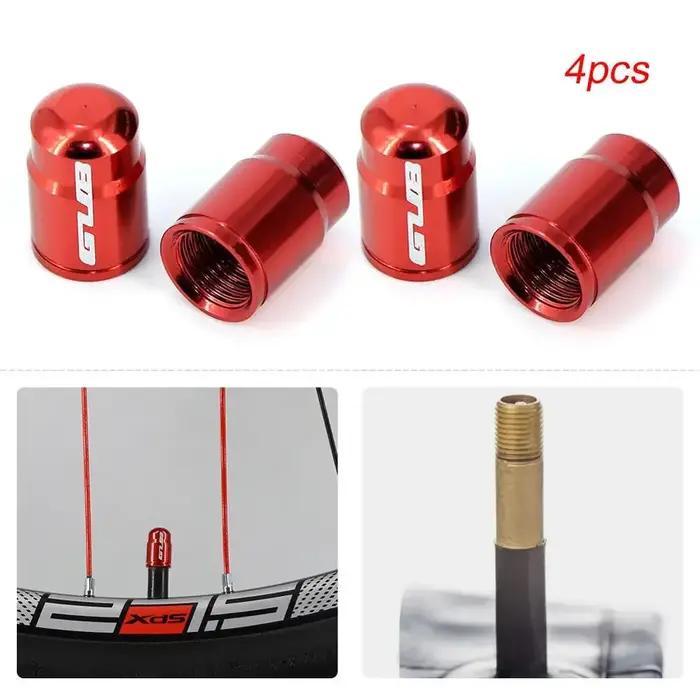 Capuchons de valve de pneu de vélo en aluminium, ultralégers, pour vélo de route et de montagne, pro