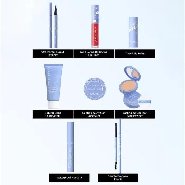 Ensemble de maquillage tout-en-un pour femme, kit de maquillage complet, cadeau comprenant correcteu