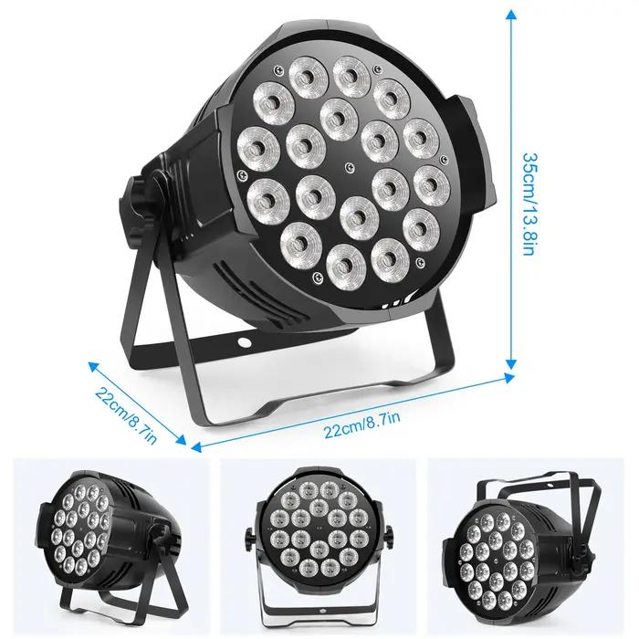 U'King-Lumière de Scène LED 4 en 1, 200W, DMX, Effet Arc-en-Ciel, pour Extérieur, DJ, ix, Chang