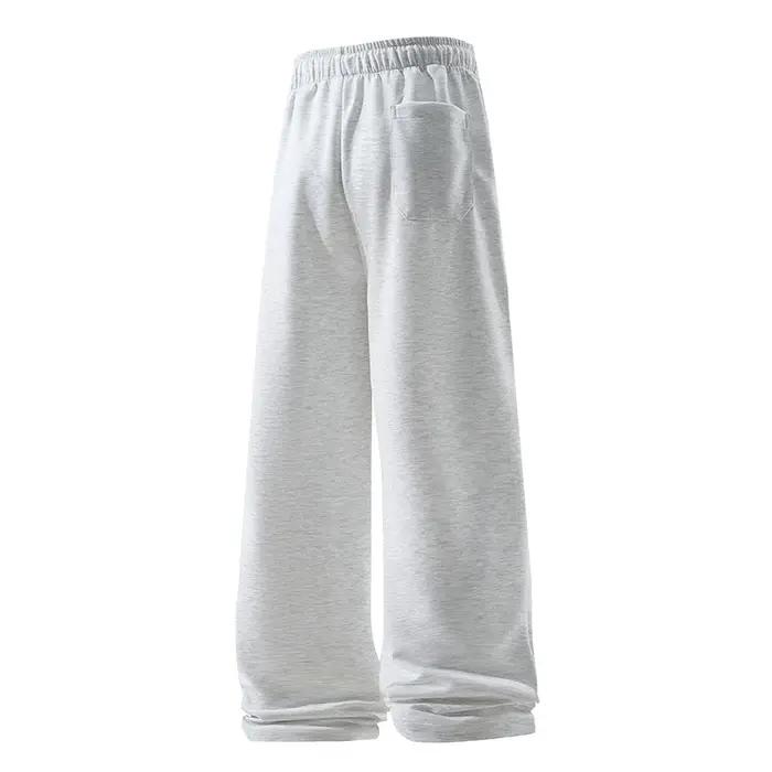 Pantalon à jambes larges pour hommes, mode décontractée, respirant, survêtement polyvalent, élastiqu