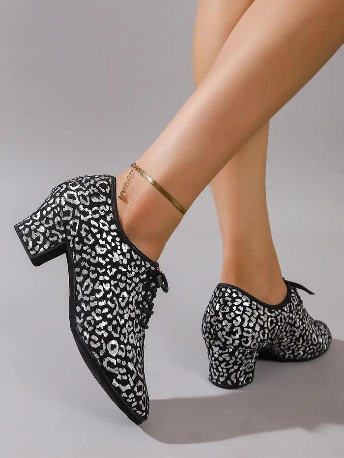 Chaussures de danse latine pour femmes - Talons professionnels pour salon et pratique moderne