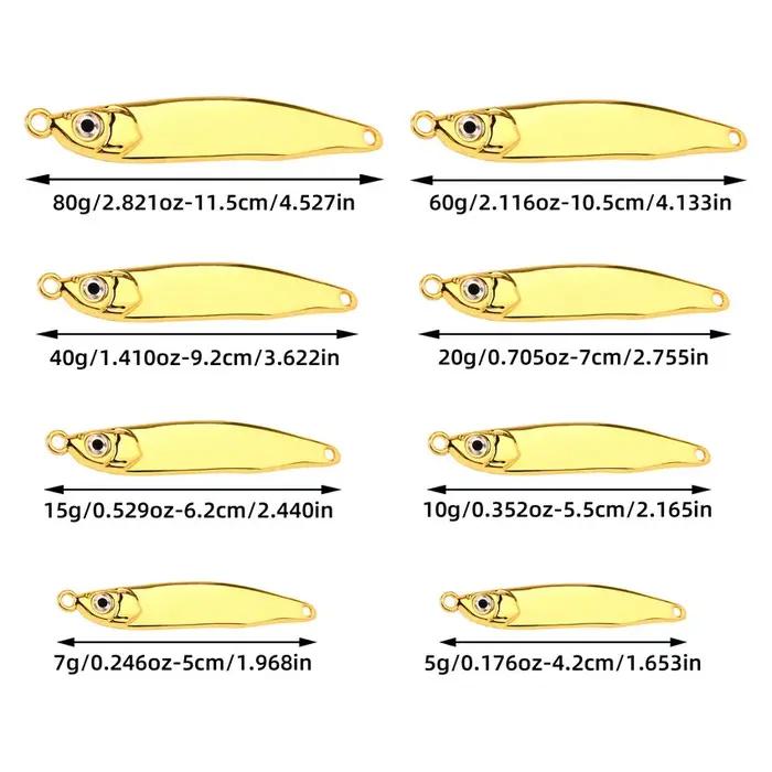 Leurre de pêche en métal cuillère