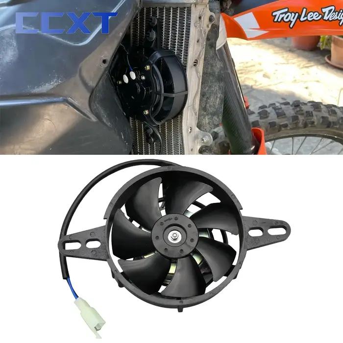 Radiateur électrique de moteur de refroidisseur d'huile de ventilateur de refroidissement de moto 12