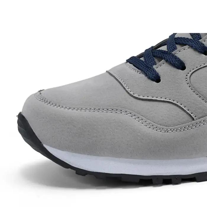 Chaussures de course légères en cuir pour hommes et femmes, baskets unisexes chaudes, chaussures de