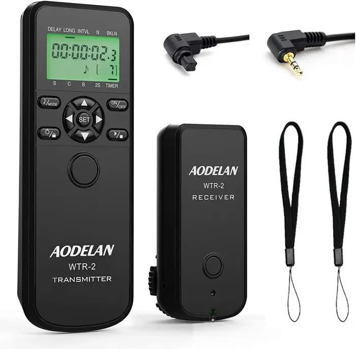 AODELAN – minuterie de caméra sans fil, télécommande, déclencheur pour Canon EOS R10, R5C, M6, M5, 8