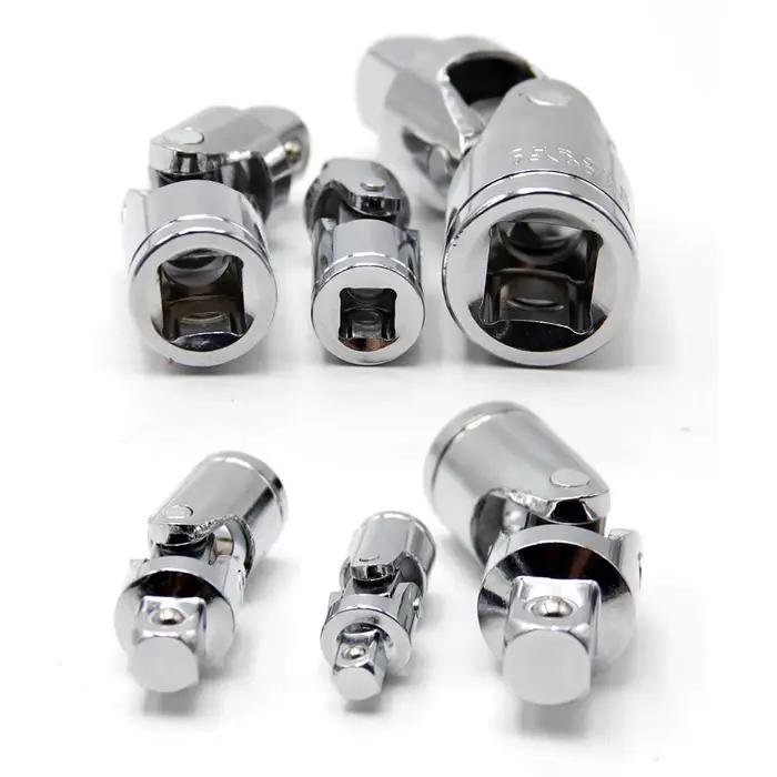 Clé à douille dynamométrique à joint universel en acier au chrome vanadium, outil de réparation auto