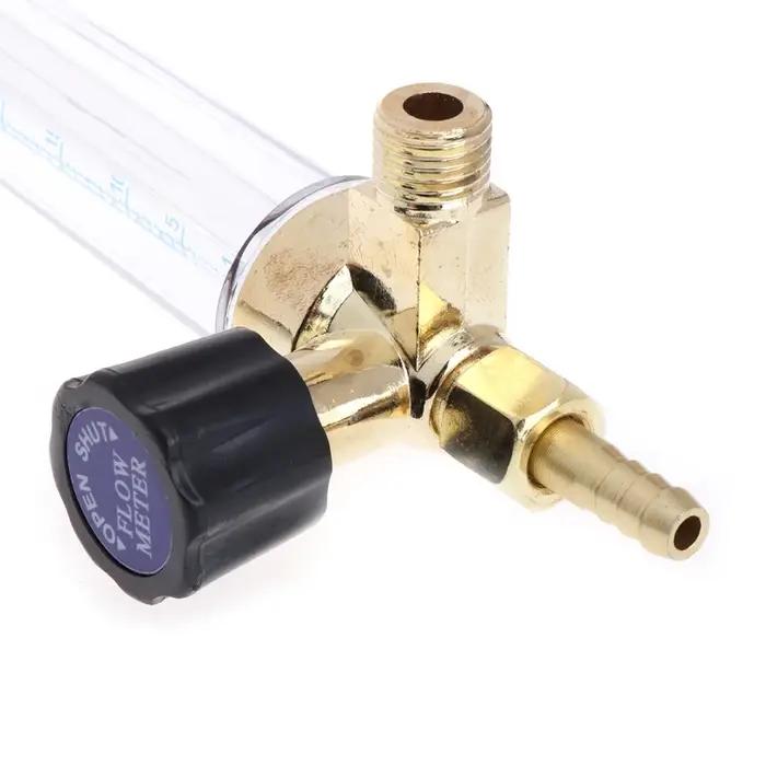 Jauge de régulation de gaz 652F, filetage 1/4PT, compteur de débit Argon/CO2 Mig Tig, accessoire de