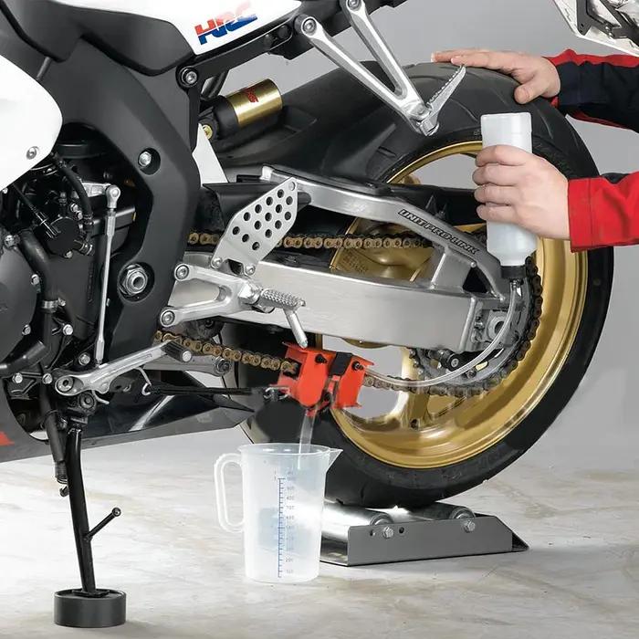 Kit de machine de nettoyage de chaîne de moto, brosse, outil de nettoyage d'engrenage, dispositif d'