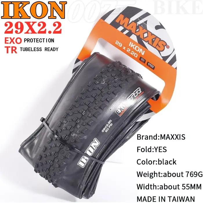 Pneu VTT Maxxis IKON 26/27.5/29 pouces XC 2.0 2.2 2.35 polyvalent toutes conditions