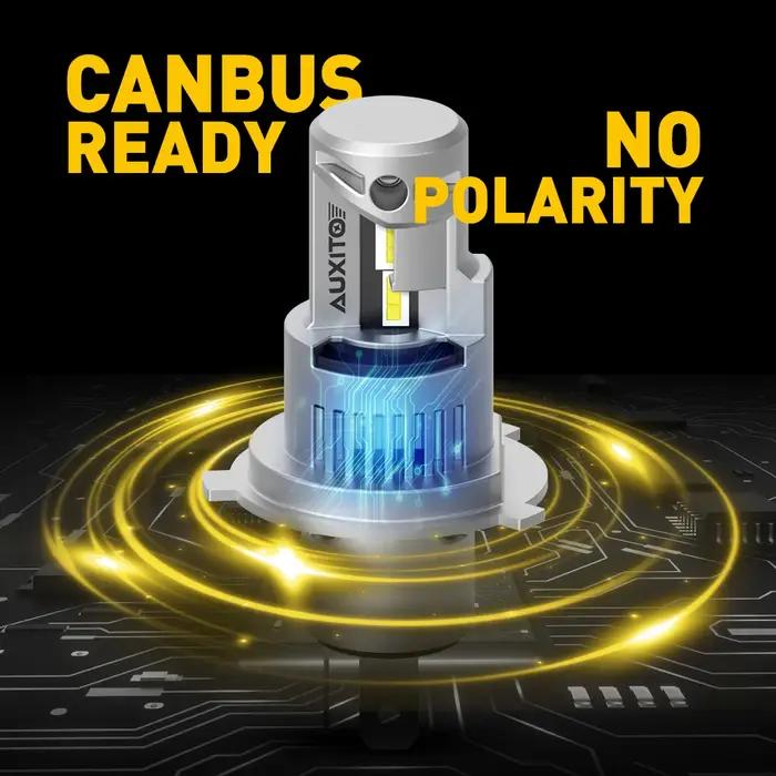 AUXITO – phare de voiture LED H4 9003 H8 H11 9012, ampoule CANBUS 100W 20000LM 9005, lampe pour BMW