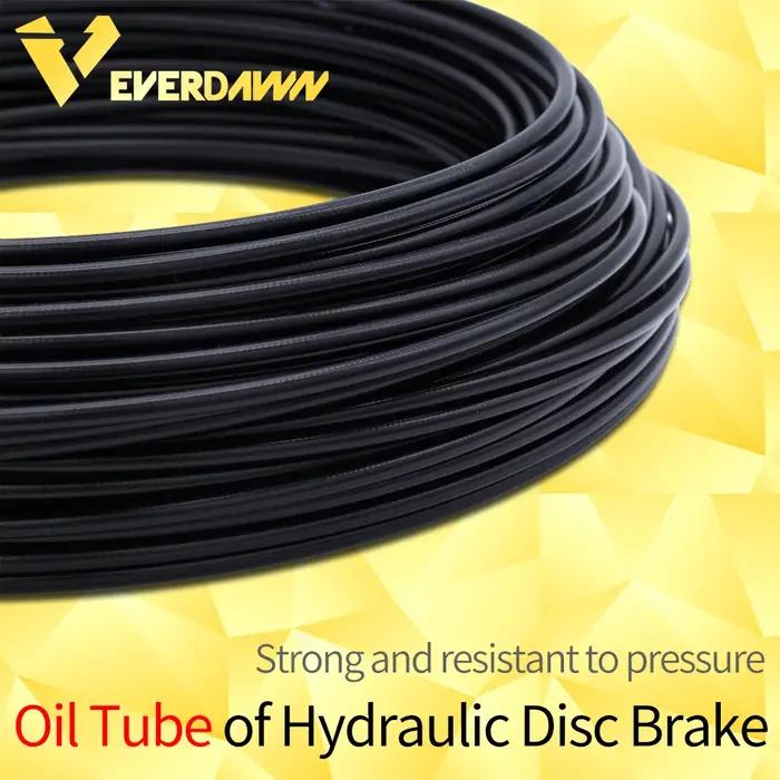 Boîtier de tuyau de Tube d'huile de frein à disque hydraulique de vélo de montagne 5mm tuyau de câbl