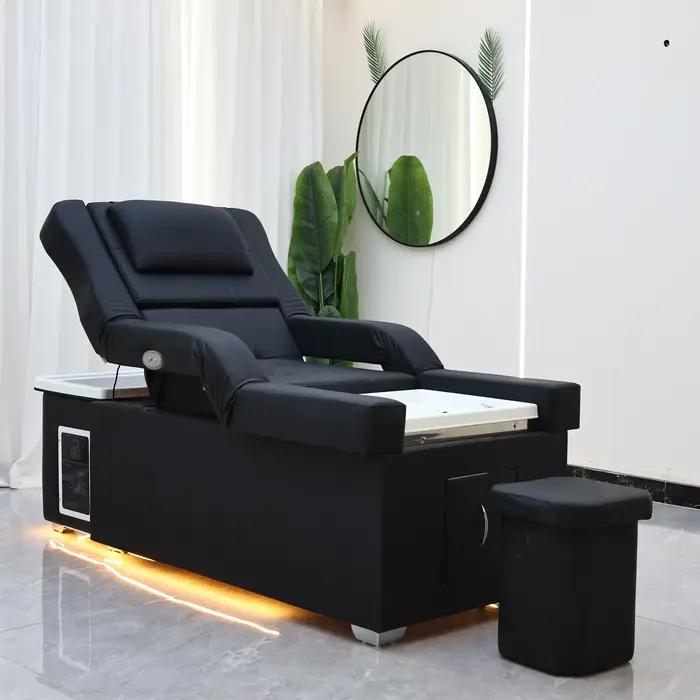 Table de massage électrique réglable XinSheng tout-en-un pour salon et SPA avec bac de lavage de che