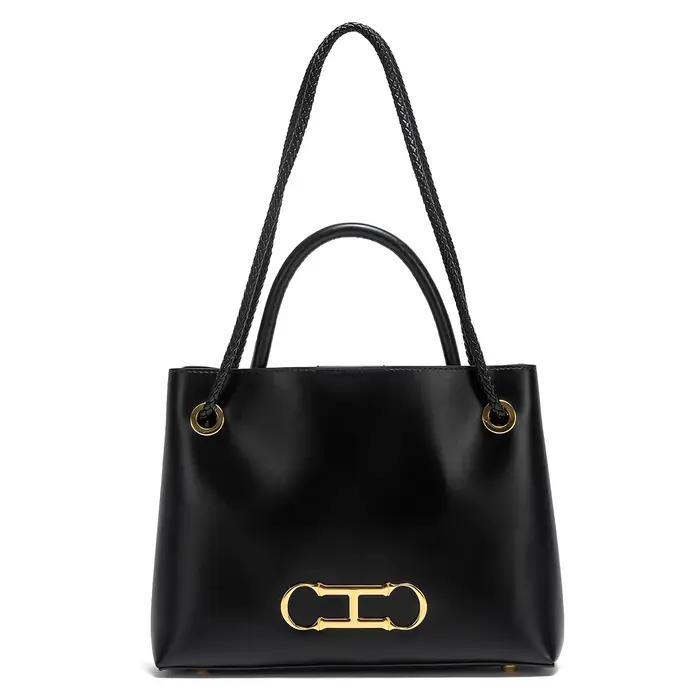 C-H femmes sac à main nouveau sac fourre-tout minimaliste noir double usage sacs de femme de transpo