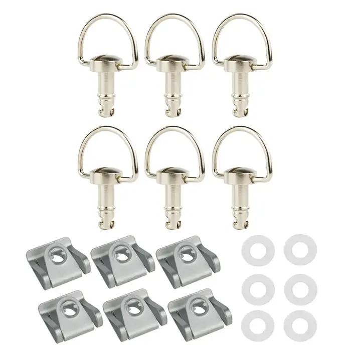 Pour DUCATI MV Agusta Aprilia Yamaha R1 R6 Honda 17mm attaches universelles à dégagement rapide D-RI