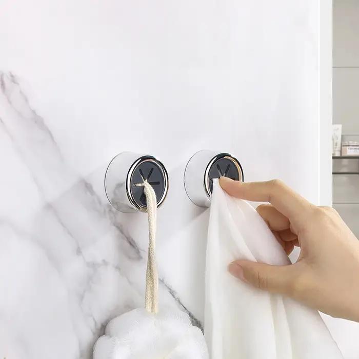 Clip de rangement universel pour linge de vaisselle, barre de traction, Clip pour chiffon à vaissell