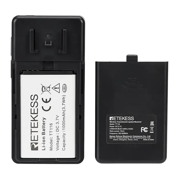 Retekess-Système de guide touristique sans fil, TT116, 1 récepteur, Type-C, Tour, Église, Traducteur