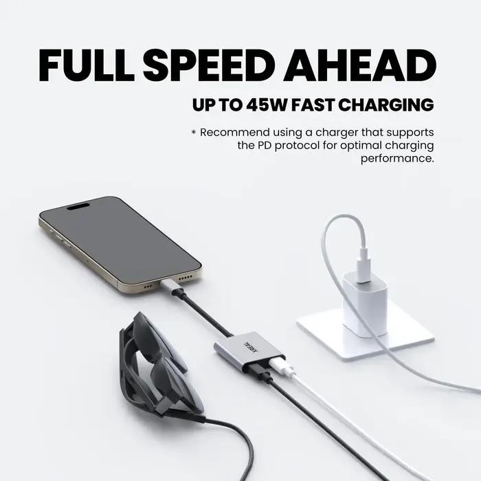 Hub XREAL pour lunettes AR, adaptateur de charge et d'utilisation, connexion directe portable Switch