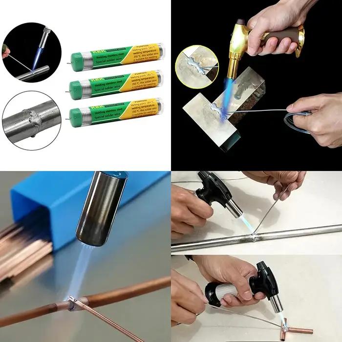 Fil à souder spécial, soudage de l'acier inoxydable, produits en aluminium et au Nickel contenant du
