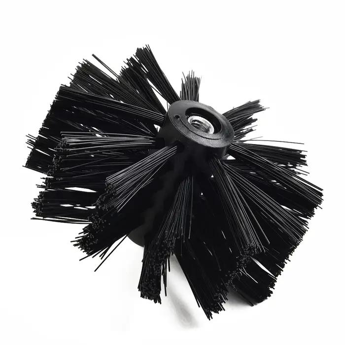 Brosse de cheminée rotative 100mm /150mm, sèche-linge en Nylon, brosse de nettoyage de ventilation,