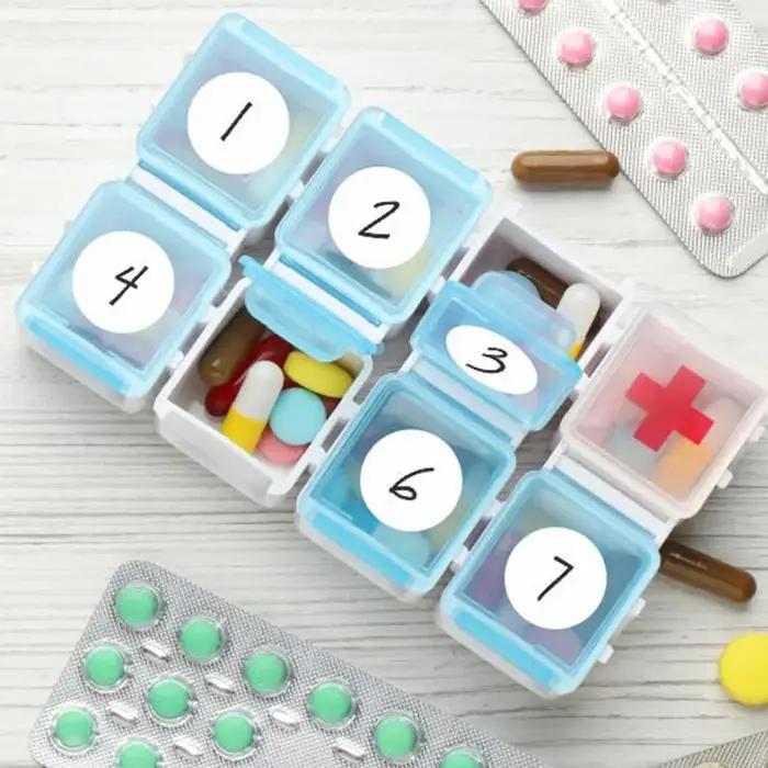 Étiquettes autocollantes rondes pour outils de peinture diamant, 500 grilles, boîte de rangement pou