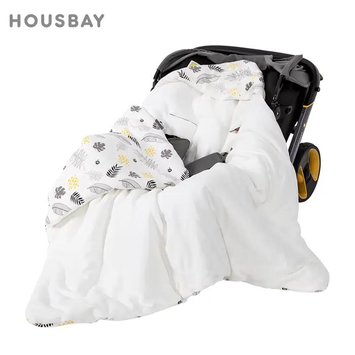 Couverture pour nouveau-né de 0 à 12 mois, siège de voiture pour bébé, emmaillotage en coton doux av