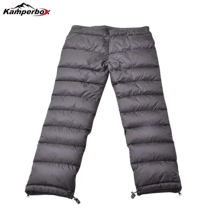 Kamperbox randonnée hommes pantalons hiver vers le bas pantalon hommes hiver vers le bas pantalon ra