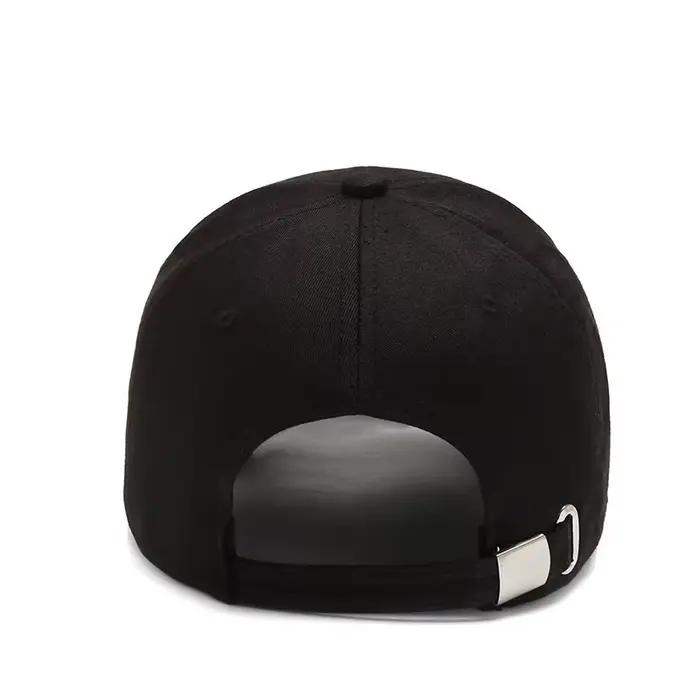 Casquettes Quatre Saisons pour Hommes – Casquette de Baseball Décontractée Noire Tendance Rétro avec
