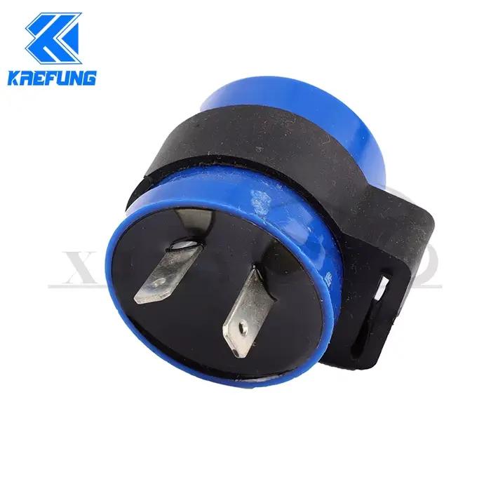 Clignotant intégré bleu pour moto, moteur, buzzer, clignotant, indicateur de citations, entrée DC 6V