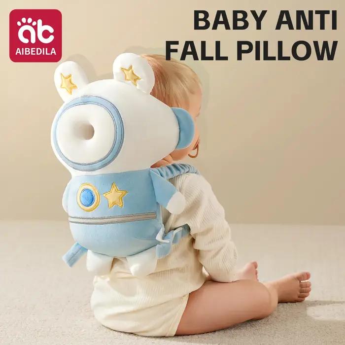 AIBEDILA Coussin de protection anti-chute 3 faces pour bébé, motif animal mignon, pour la tête et le