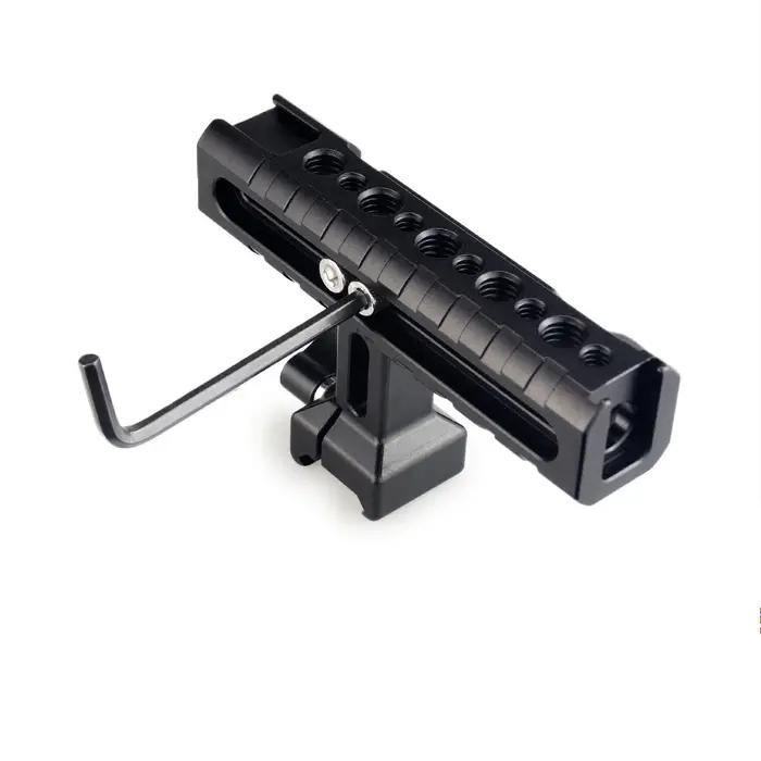 Poignée supérieure NATO MAGICRIG avec support griffe porte-accessoires, trous de positionnement ARRI
