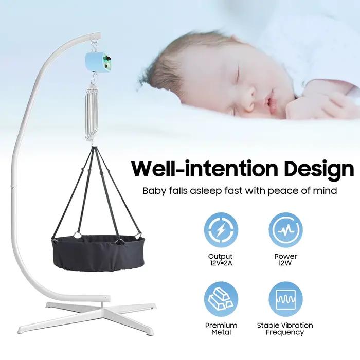 Contrôleur de balancelle électrique pour bébé, moteur suspendu, 10 vitesses, musique, minuterie, ber