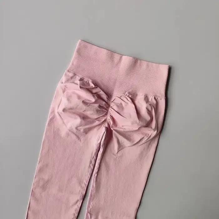 Leggings de Fitness taille haute sans couture pour femmes, Push-Up, pantalons de course, de Yoga, de