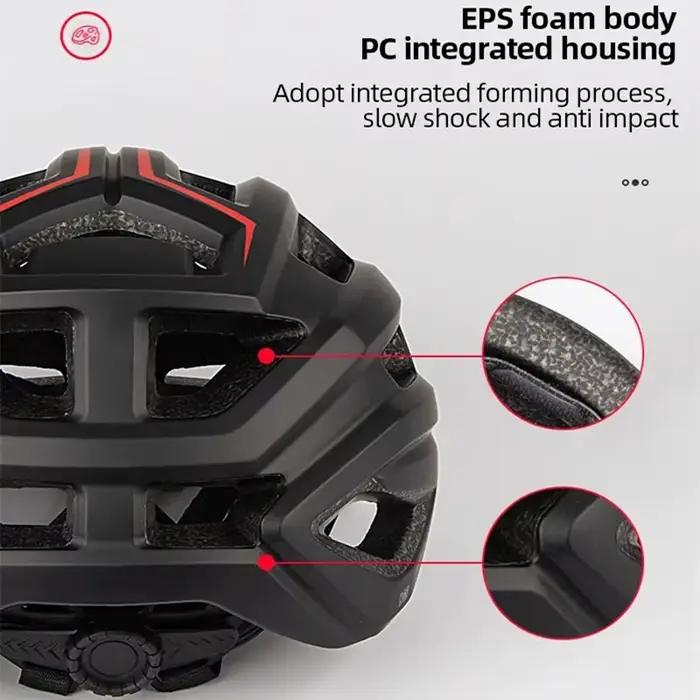 GUB-Casque de vélo moulé intégralement pour homme et femme, casquette de sécurité ultralégère, équip