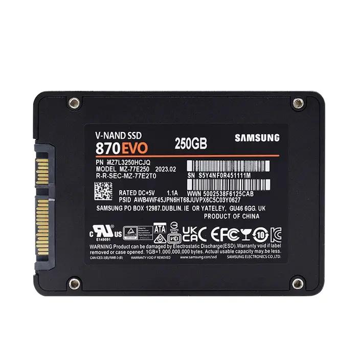 SAMSUNG-Disque SSD interne d'origine pour ordinateur portable ou de bureau, SATAIII SSD 2.5 Evo, 870
