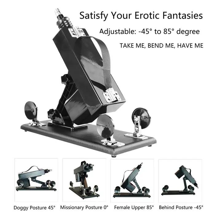 DORCH-Pistolet de pompage à vitesse réglable pour hommes et femmes, machines sexuelles pour adultes,