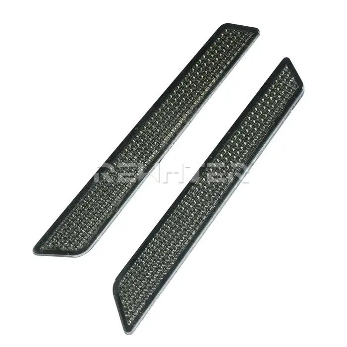 Couvercle de loquet réflecteur de protection pour sacoche de moto, 2 pièces, pour Harley Touring Ele