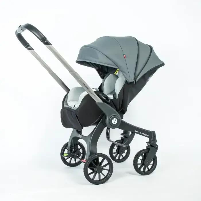 STOCK ue nouvelle poussette de bébé multifonctionnelle 4in1 pliable avec siège auto landau portable