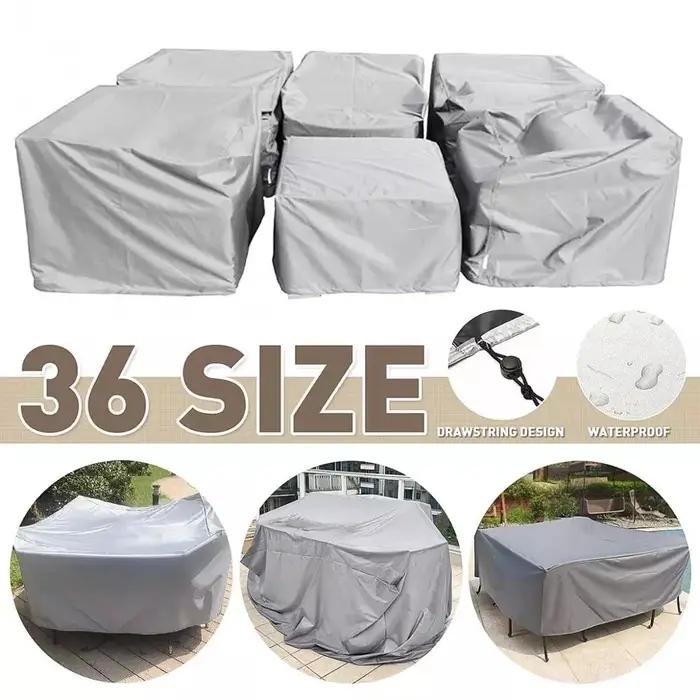 Multi-TANFurniture-Juste de Protection Imperméable pour Jardin Extérieur, Juste pour Canapé, Chaise,