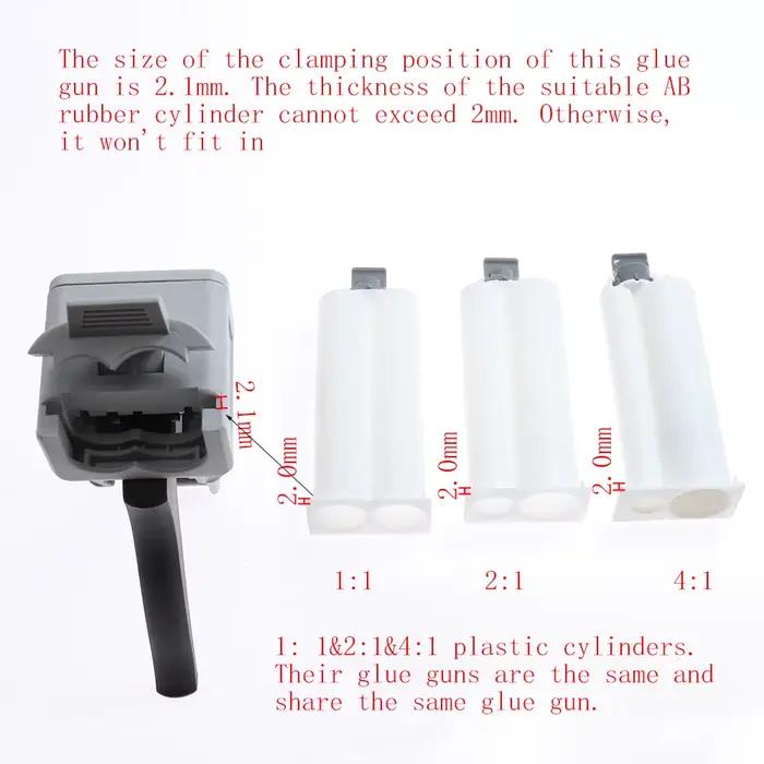 Pistolet à calfeutrer manuel AB Election Xy Sealant Glue Gun1:1, Applicateur de colle, Adhcommission