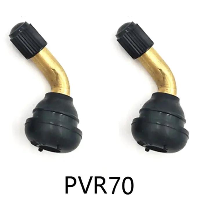 Tiges de Valve Tubeless pour Scooter électrique et vélo PVR70, roue à 60/50/45 degrés, tige de Valve