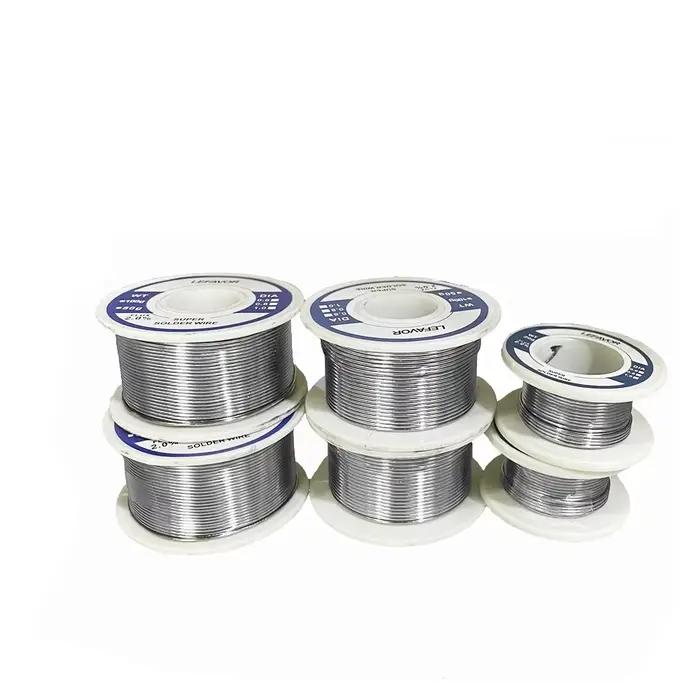 Rouleau de fil à souder à noyau de colophane, soudure 18/fil, 18/fonte, sans nettoyage, 0.8mm, 1.0mm