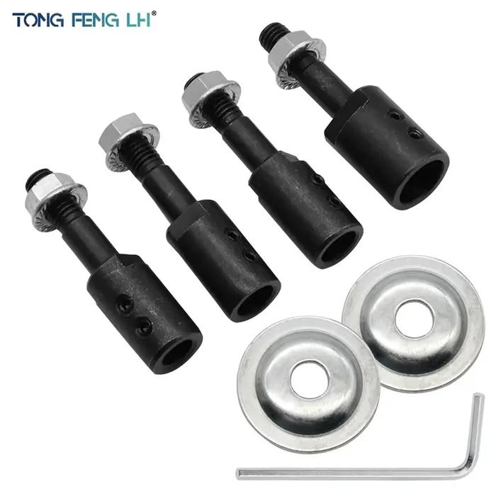 Adaptateur de broche de 10mm pour le meulage et le polissage, meuleuse d'établi de moteur d'arbre de