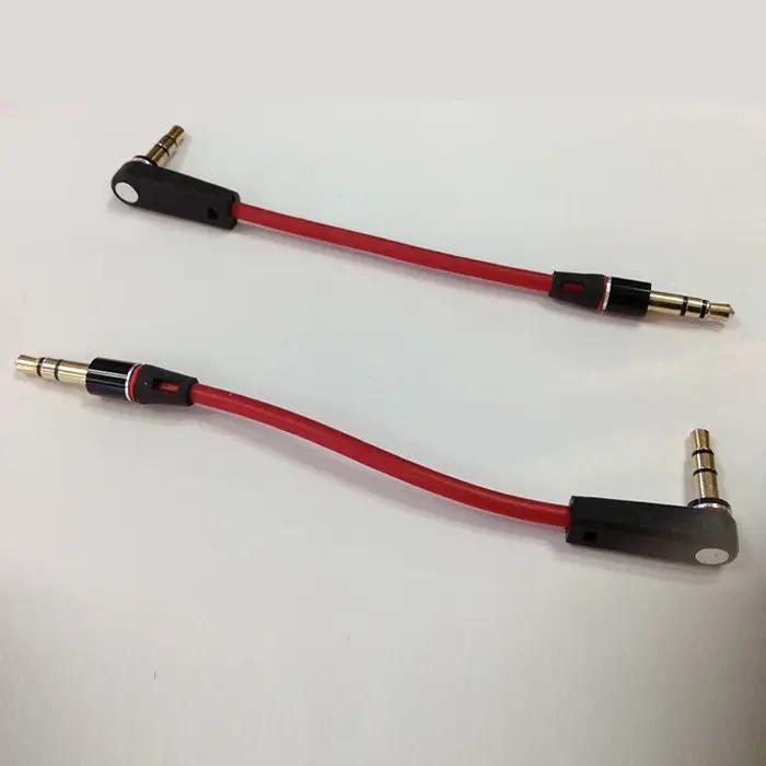 Câble Audio stéréo Jack mâle à mâle de 3MM, câble court Aux de 20CM pour téléphone portable, équipem
