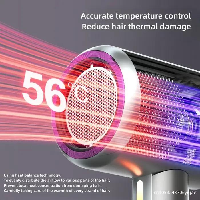 Nouveau sèche-cheveux pliant Portable 2300W haute puissance température constante Ion négatif maison